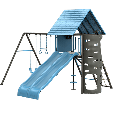 Lifetime Lookout Double-Slide Swing Set, Do-It-Yourself