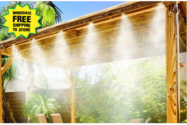 MistyMate Cool Patio™ 30' Misting Kit - ONLY $19.99 After Rebate*!