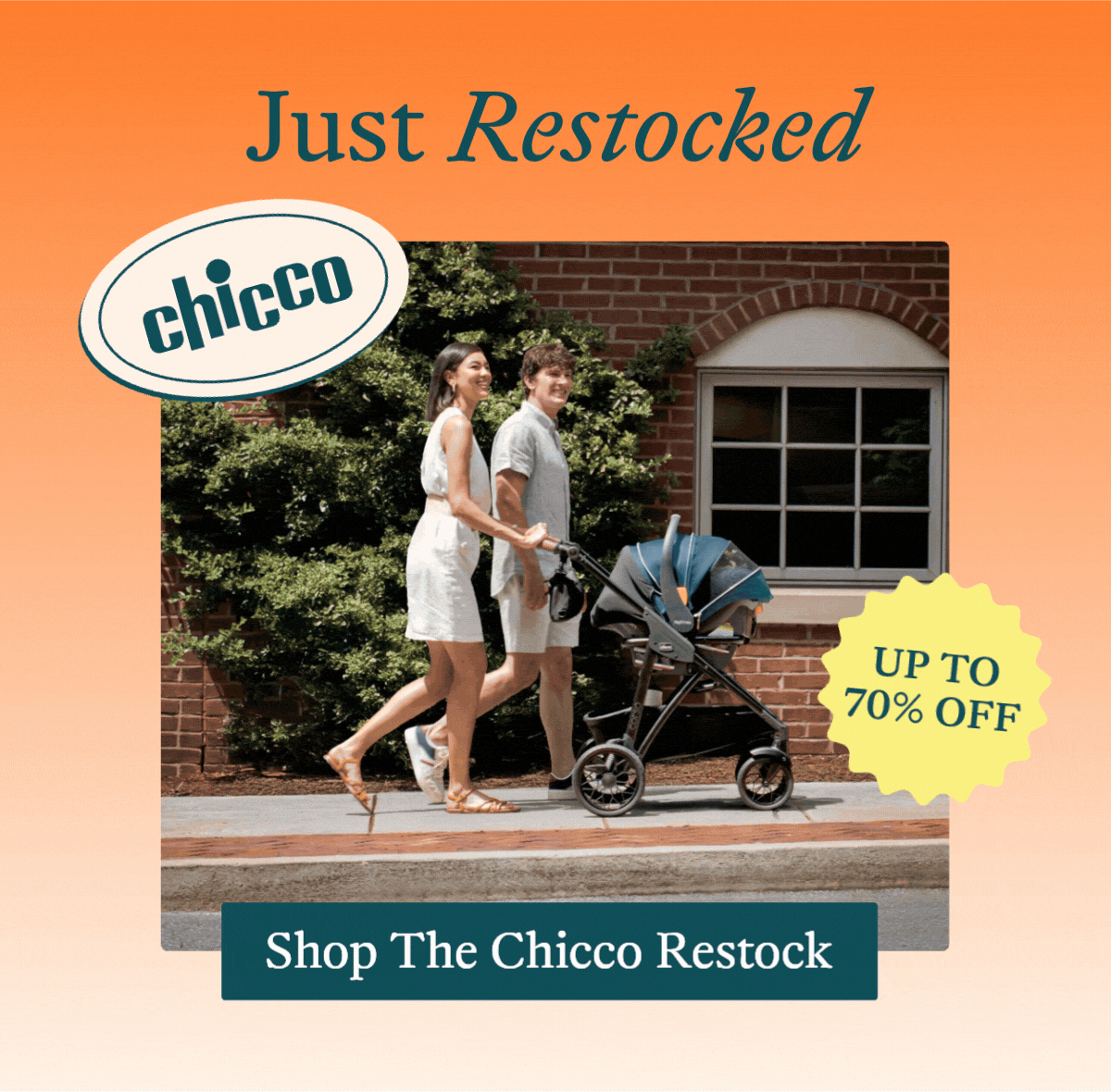Just Restocked. Shop The Chicco Restock Up to 70% Off