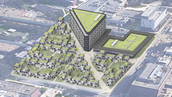 rendering of Innovation Innovillage project