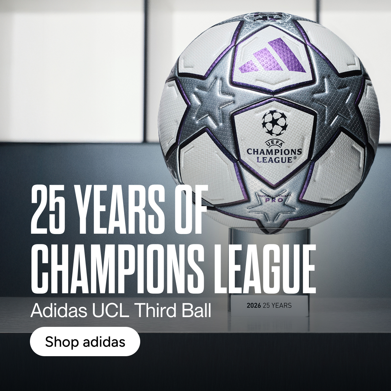 Shop adidas UCL Third Ball