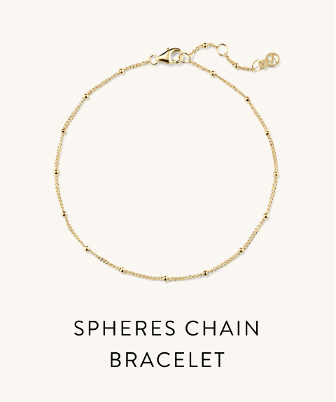 Spheres Chain Bracelet.