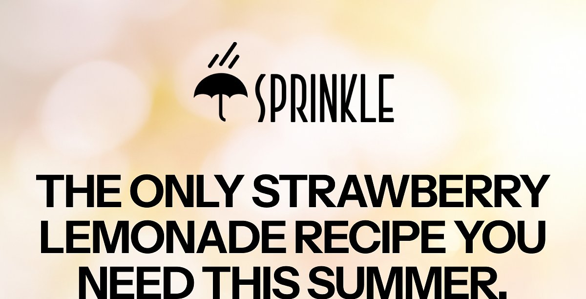The only strawberry lemonade recipe you need this summer.
