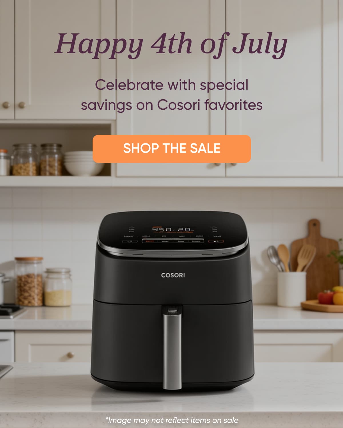 Happy 4th of July Celebrate with special savings on Cosori favorites