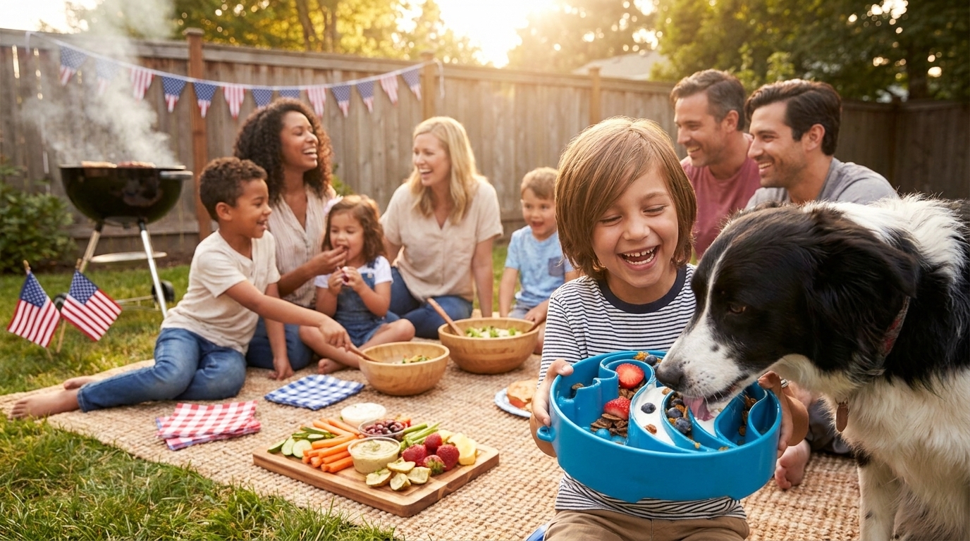 Memorial Day summer fun with SodaPup enrichment toys