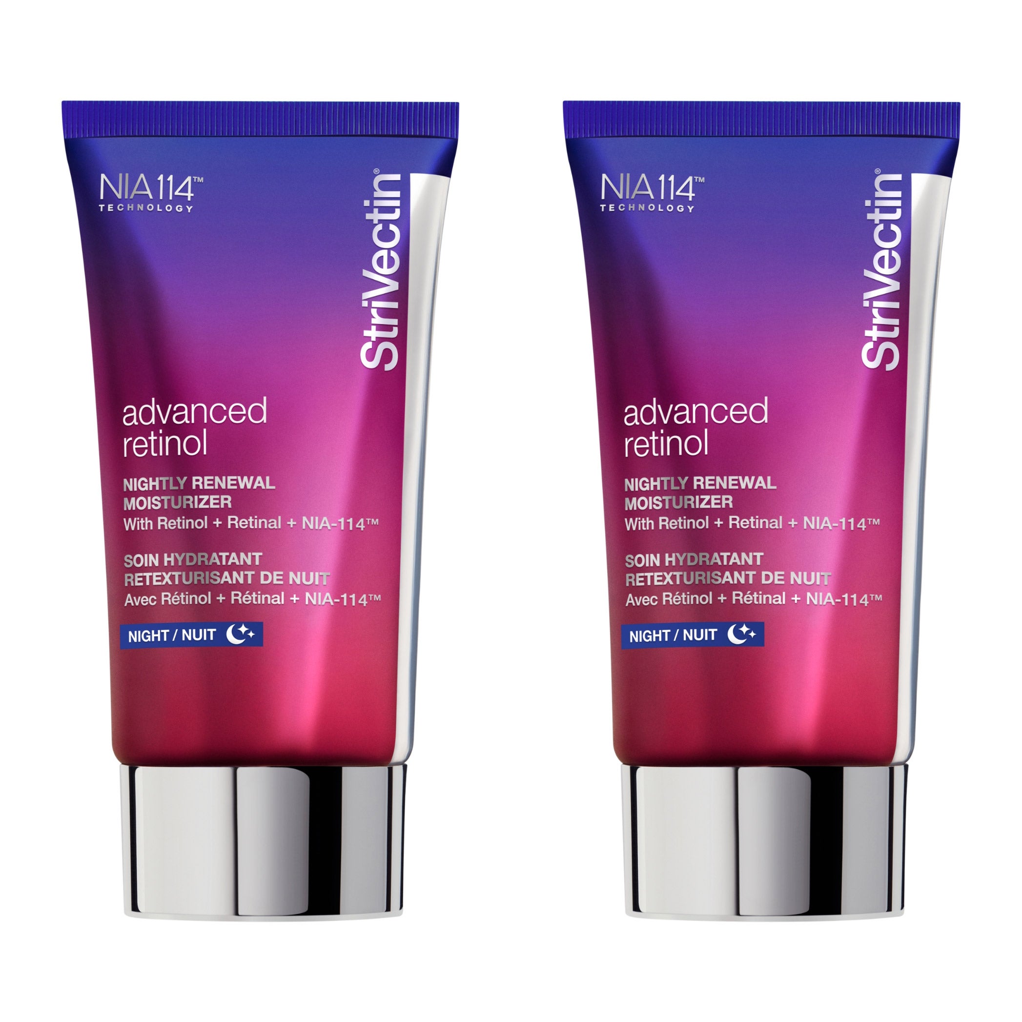 StriVectin Advanced Retinol Nightly Renewal Moisturizer, 1.0 oz, 2-Pack