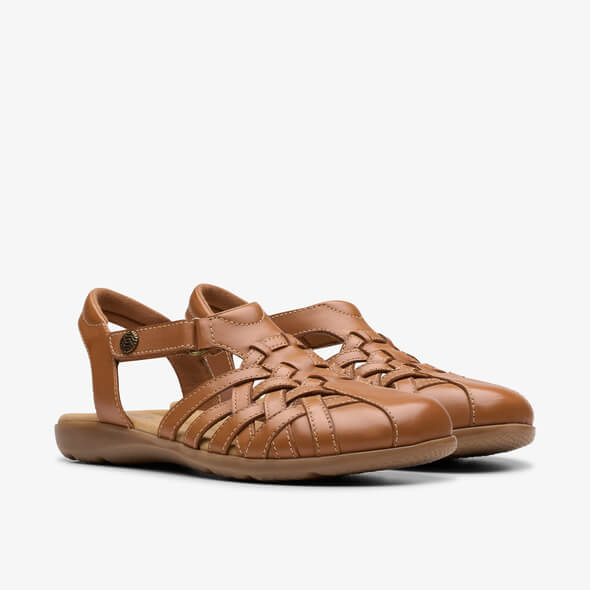 Elizabelle Mia Tan Leather