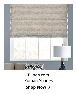 Blinds.com Roman Shades | Shop Now >