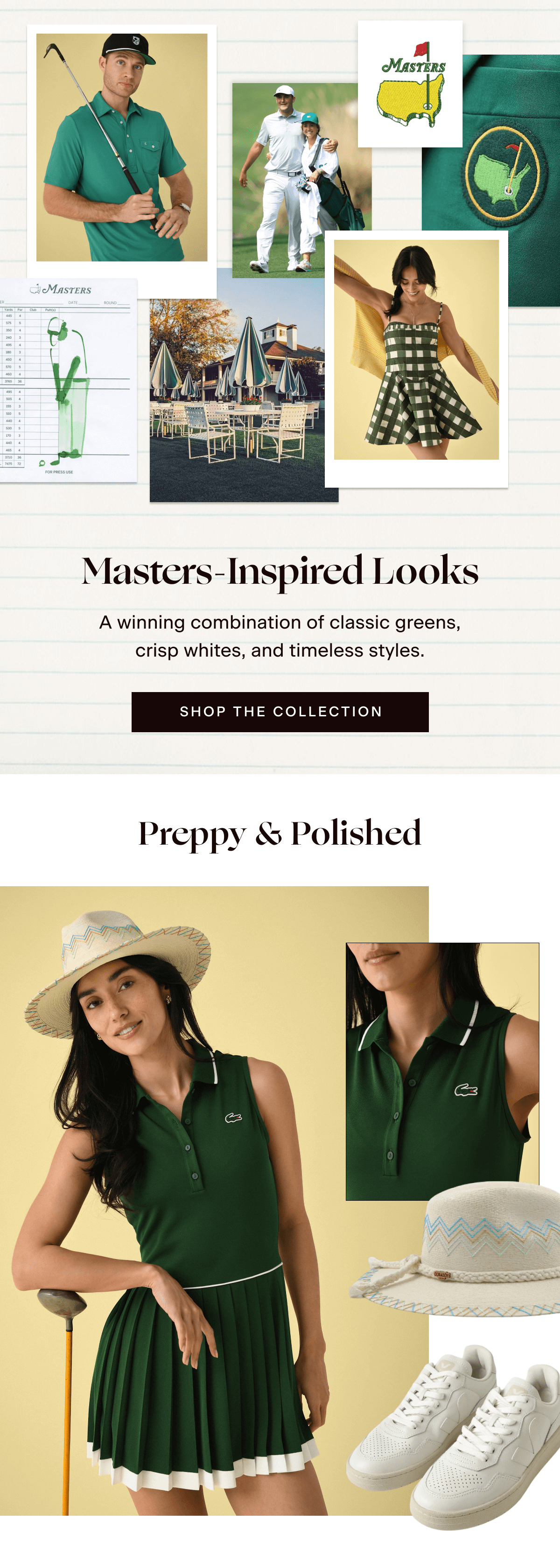 Masters Looks