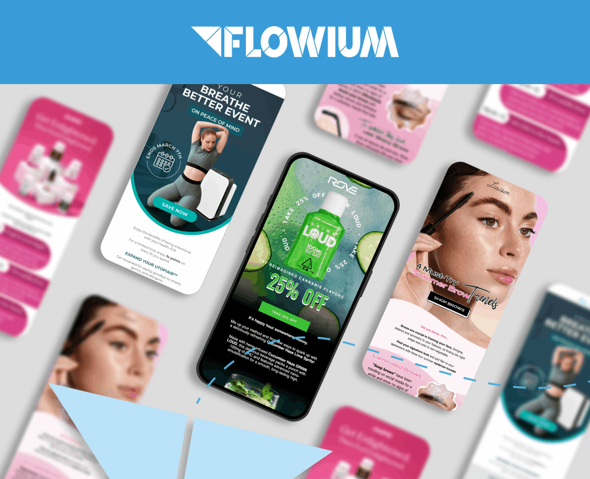 Flowium Email designs