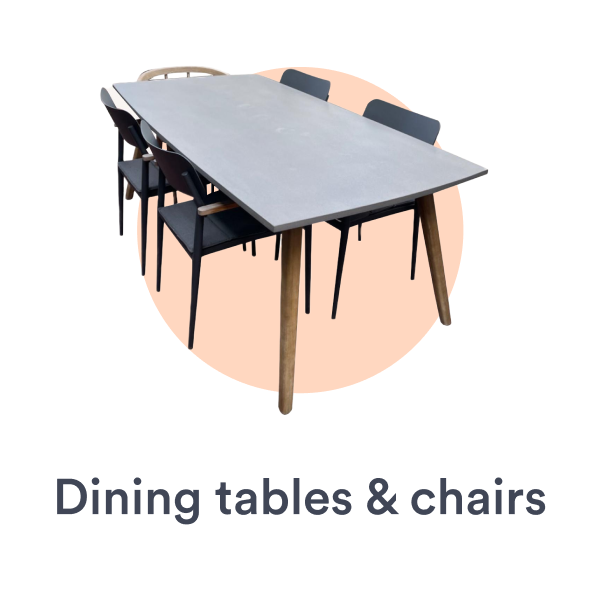 dining tables and chairs