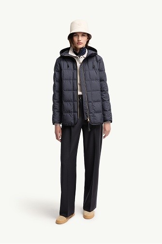 Cygnet Hooded Short Down Jacket