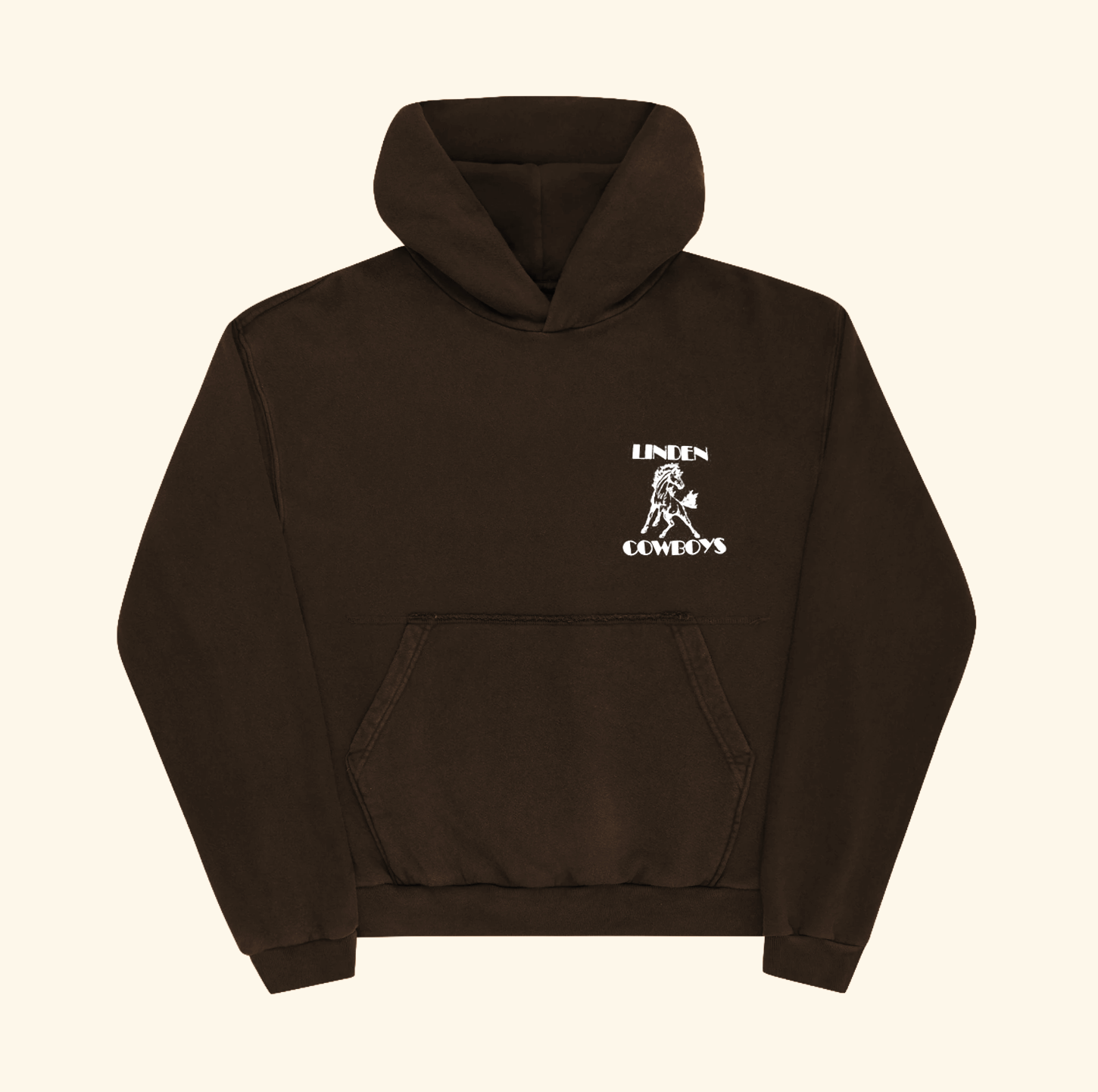 Image of Cowboys Pullover Hoodie (Chocolate)