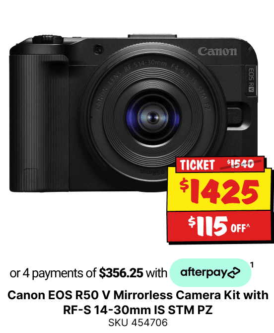 Canon EOS R50 V Mirrorless Camera Kit with RF-S 14-30mm IS STM PZ