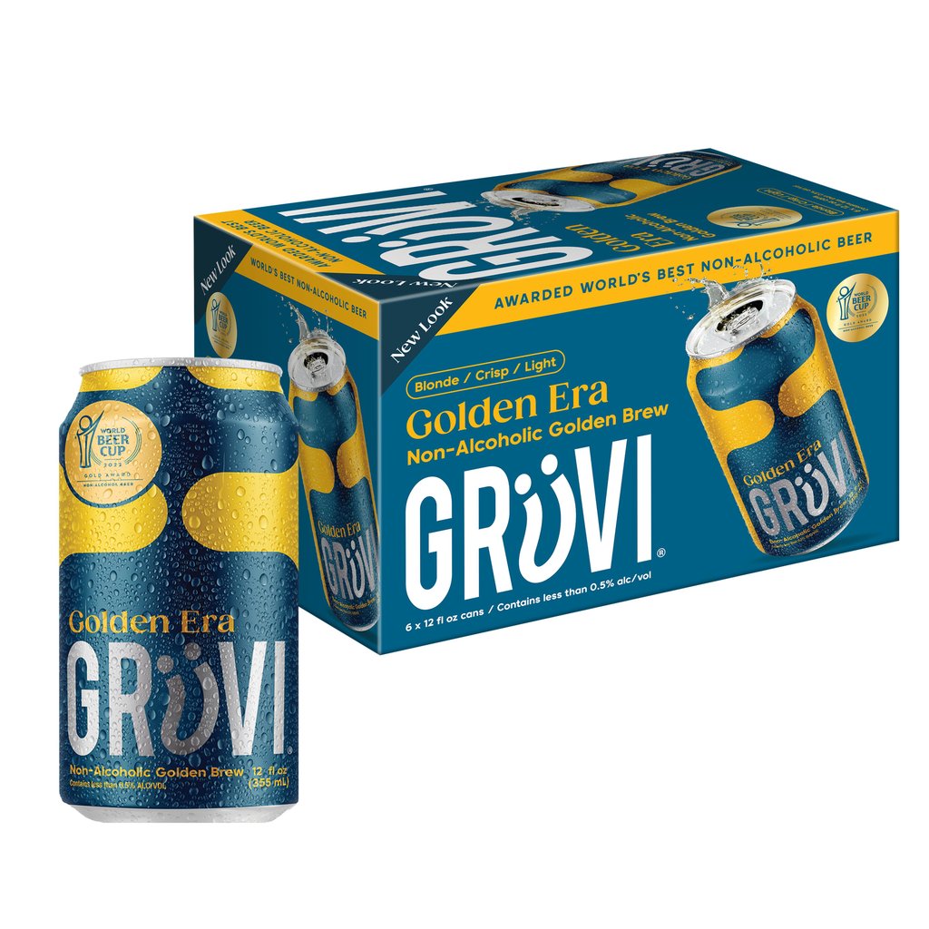Image of Non-Alc Golden Era Lager (Pack)