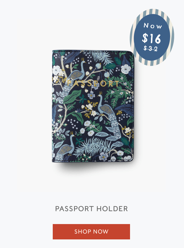 Now $16 | PASSPORT HOLDER | SHOP NOW