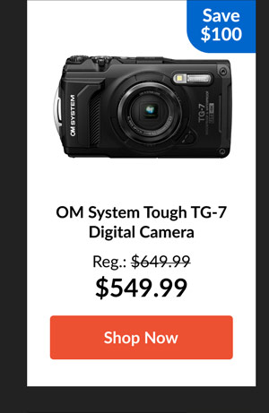 OM System Tough TG-7 Digital Camera