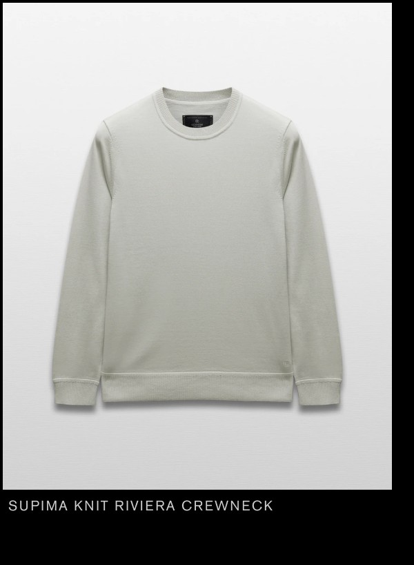 Supima Knit Riviera Crewneck