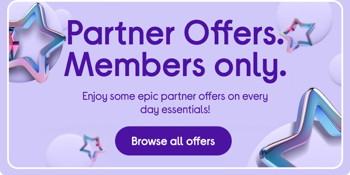 Partner offers.