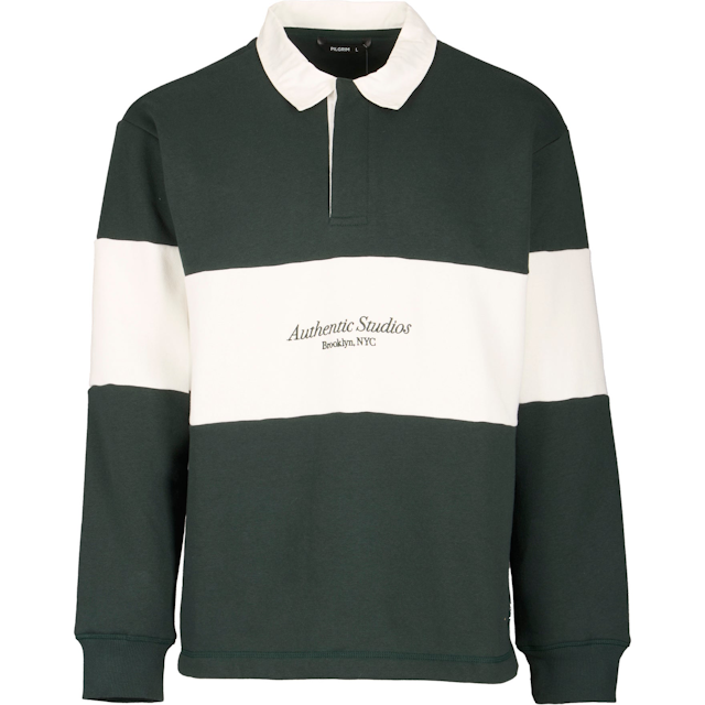 Men's Polo Panel Sweatshirt