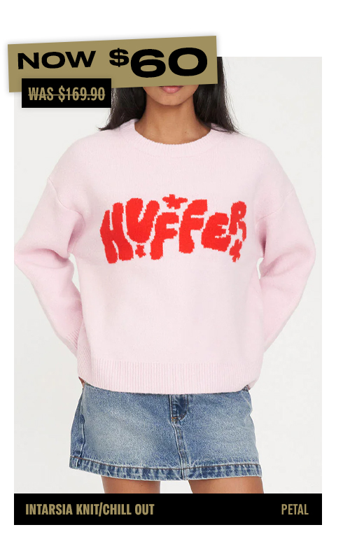 INTARSIA KNIT/CHILL OUT PETAL
