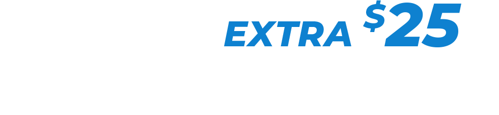 Earn an Extra $25 VIP Rewards Cash When Your Purchase One Pair of Shoes