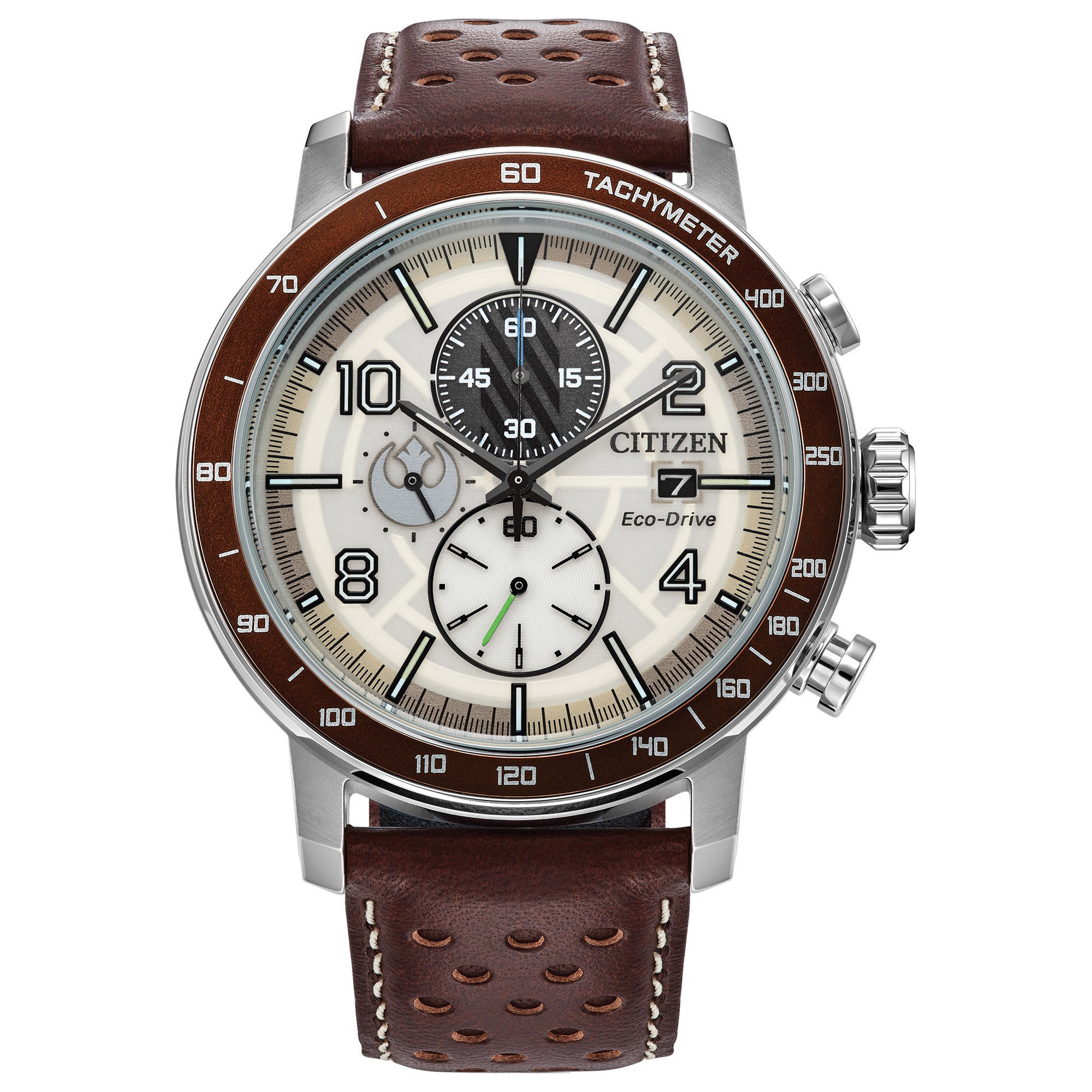 Citizen Eco Drive Star Wars Luke Skywalker Stainless Steel Quartz Men's Watch