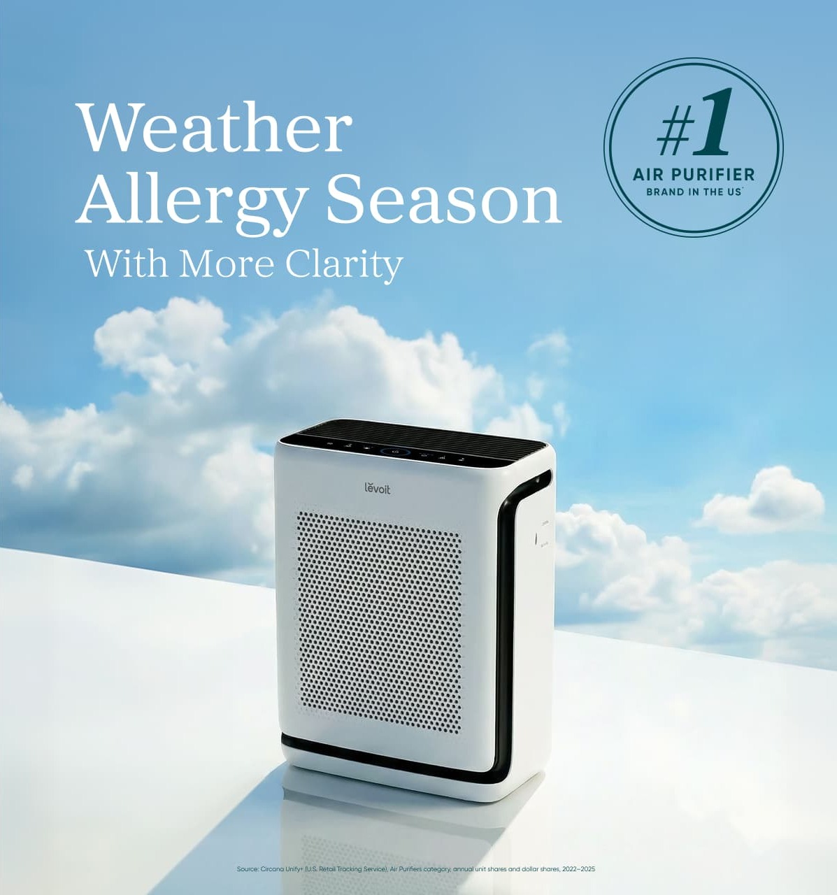 Weather allergy season with more clarity
