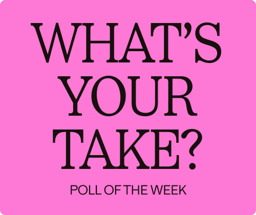 Share your insights in our LinkedIn poll of the week