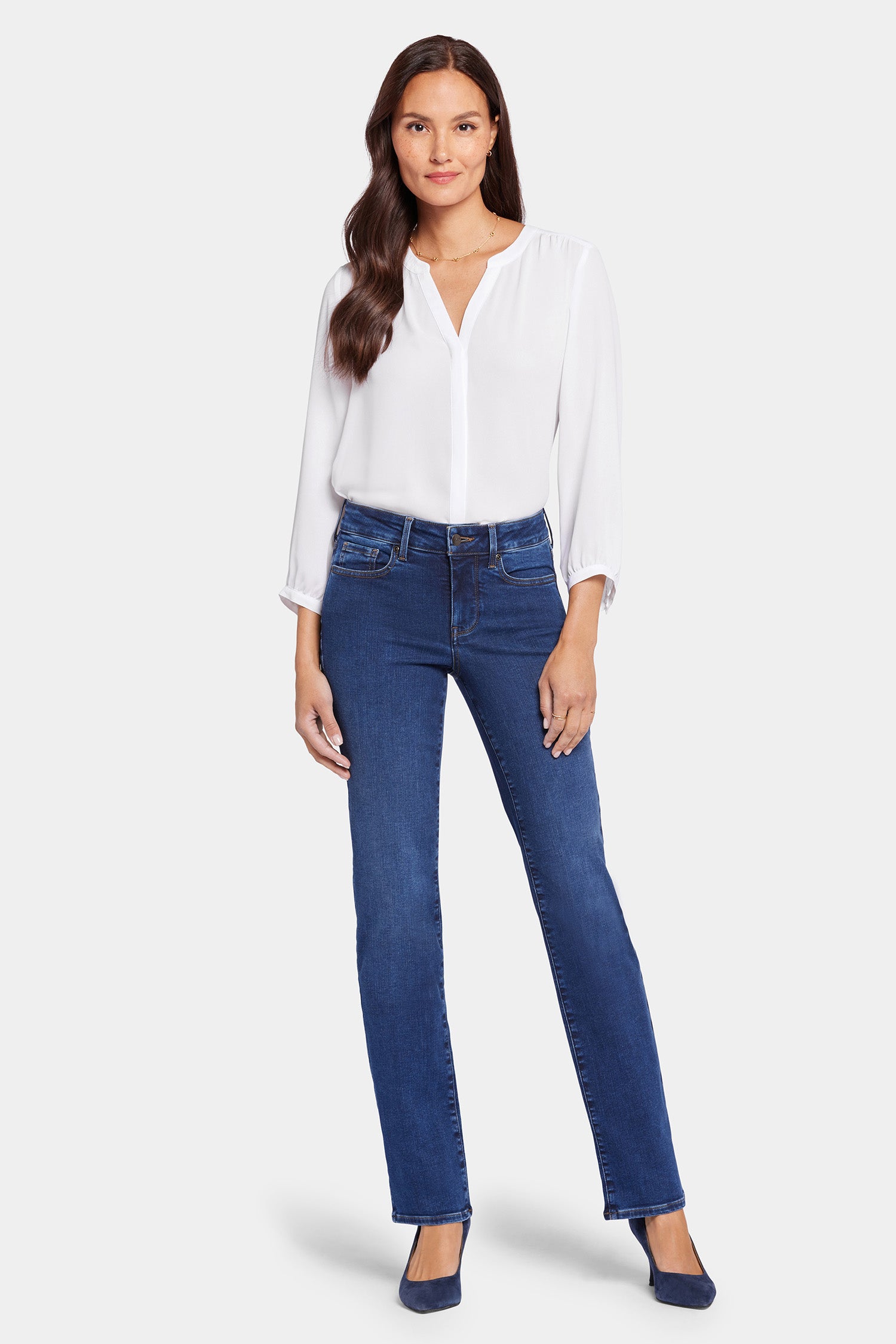 Image of Marilyn Straight Jeans - Cooper