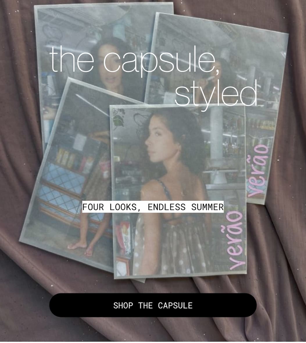 the capsule, styled |  four looks, endless summer | shop the capsule