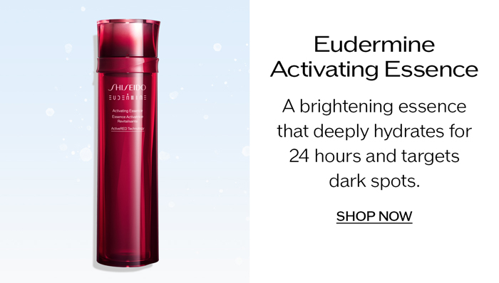 A brightening essence that deeply hydrates for 24 hours and targets dark spots.