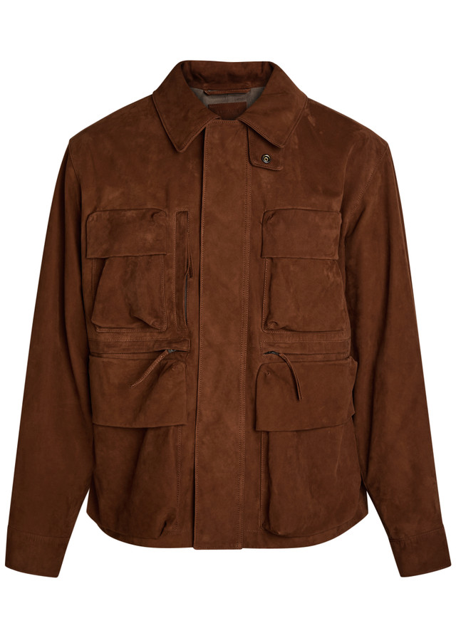LEMAIRE Reporter suede jacket