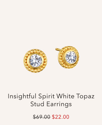 Insightful Spirit Stud Earrings