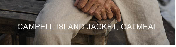 Shop Campbell Island Jacket, Oatmeal online and instore at Rodd & Gunn