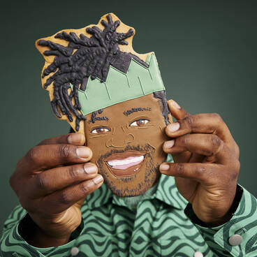 Bespoke 'Life Sized' Portrait Iced Biscuit
