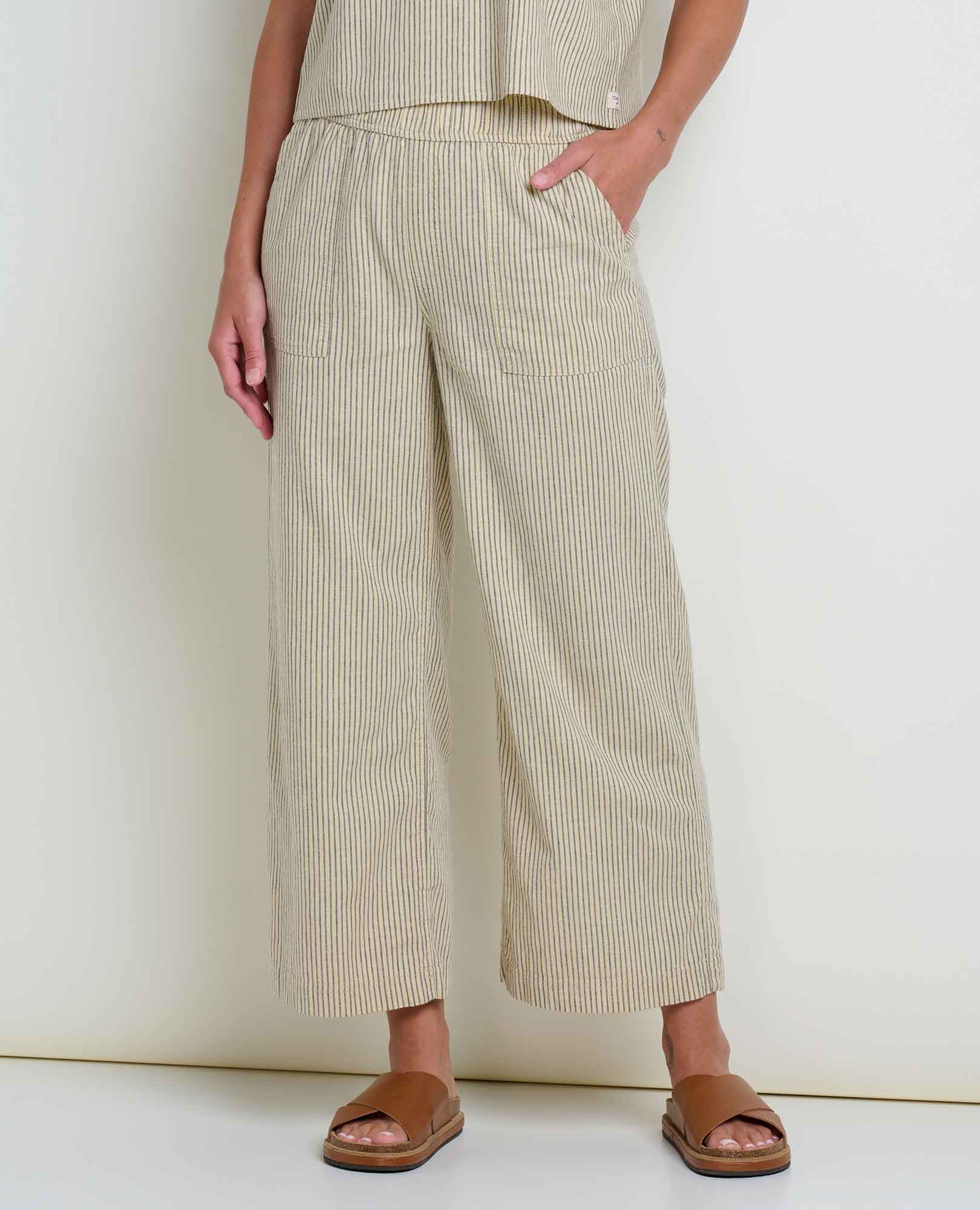 Image of Taj Hemp Wide Leg Pant