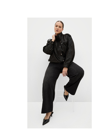 Shop the Harley Fit Olivia Relaxed Wide Leg Jean