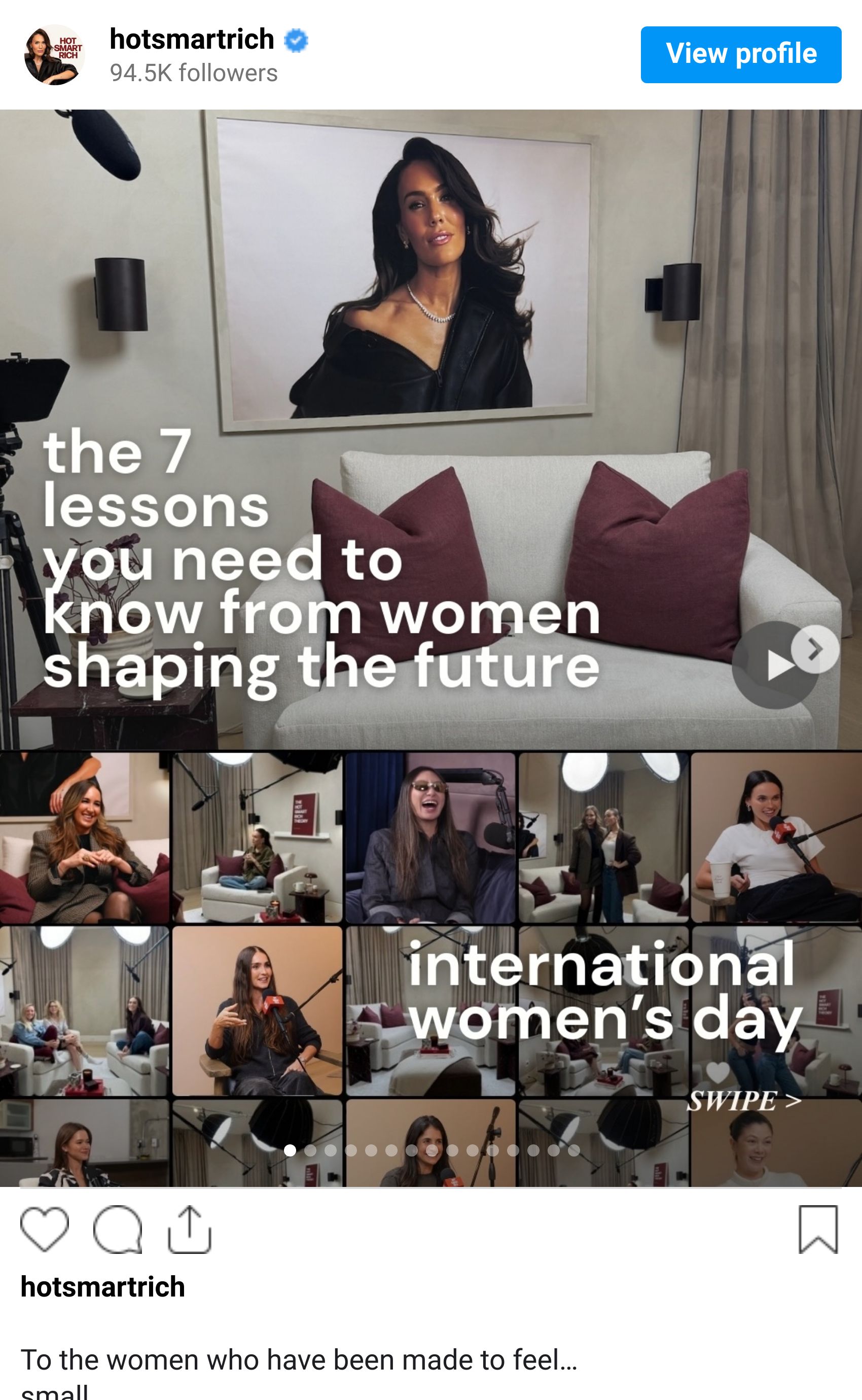 Instagram reel screenshot