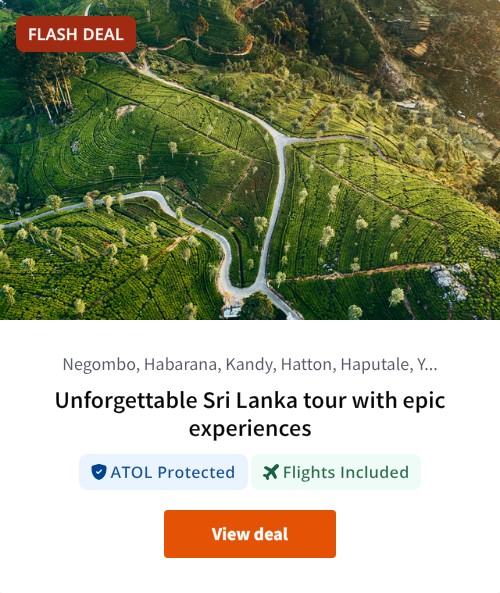 Unforgettable Sri Lanka tour with epic experiences