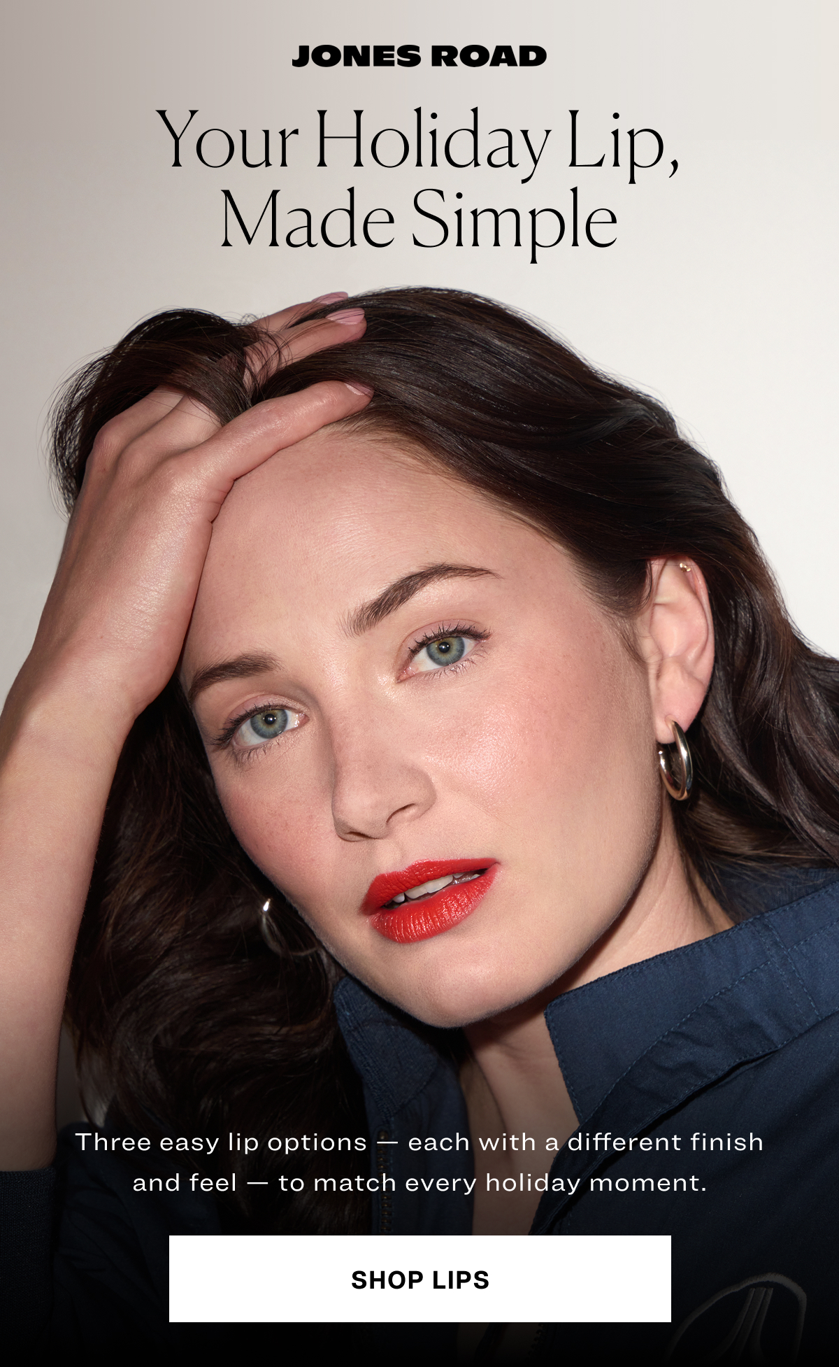 your holiday lip, made simple