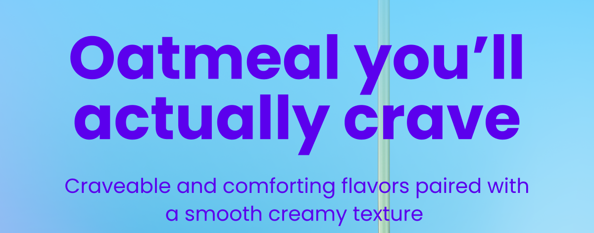 Oatmeal you'll actually crave