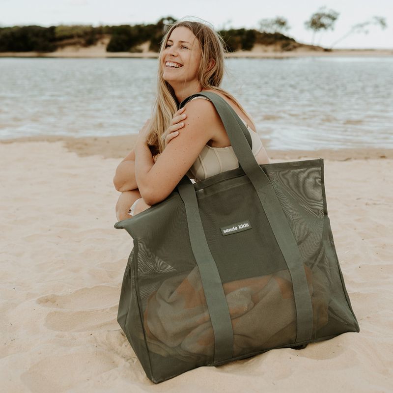 Image of Beach Hauler™ Mesh Beach Bag - Pandanus