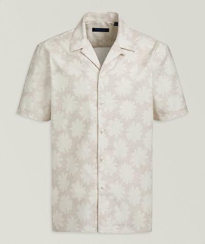 Patrick Assaraf - Floral Cotton Camp Shirt