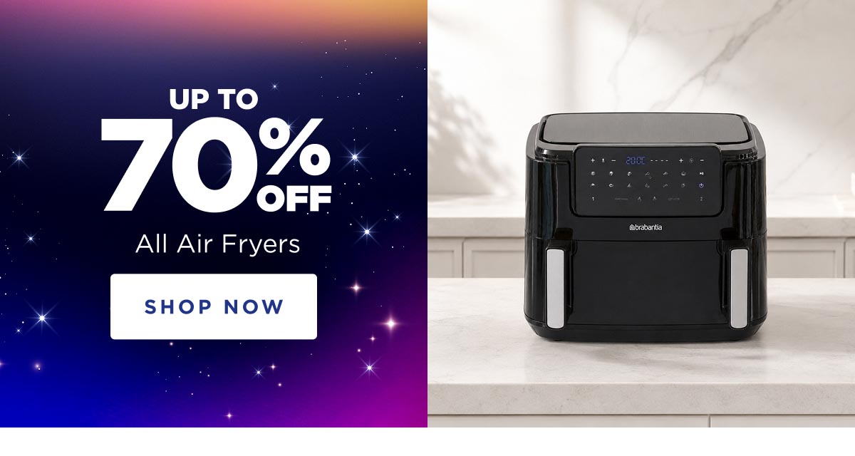 Up to 70% Off All Air Fryers