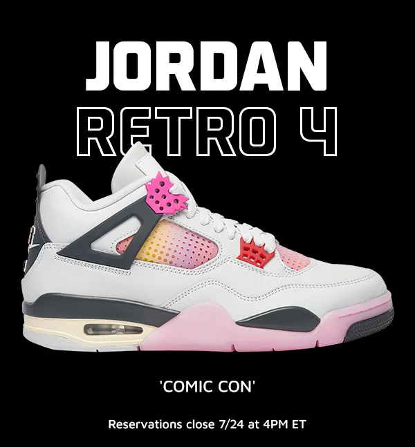 Jordan Retro 4 'Comic Con'