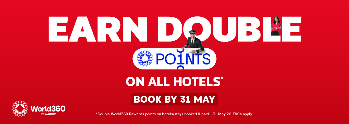 EARN DOUBlE POINTS OFFER*