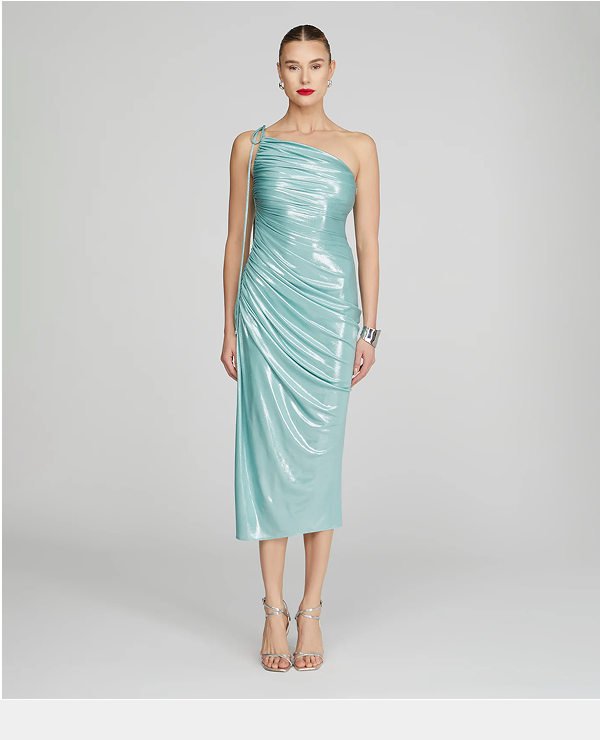 Mona One Shoulder Midi Dress