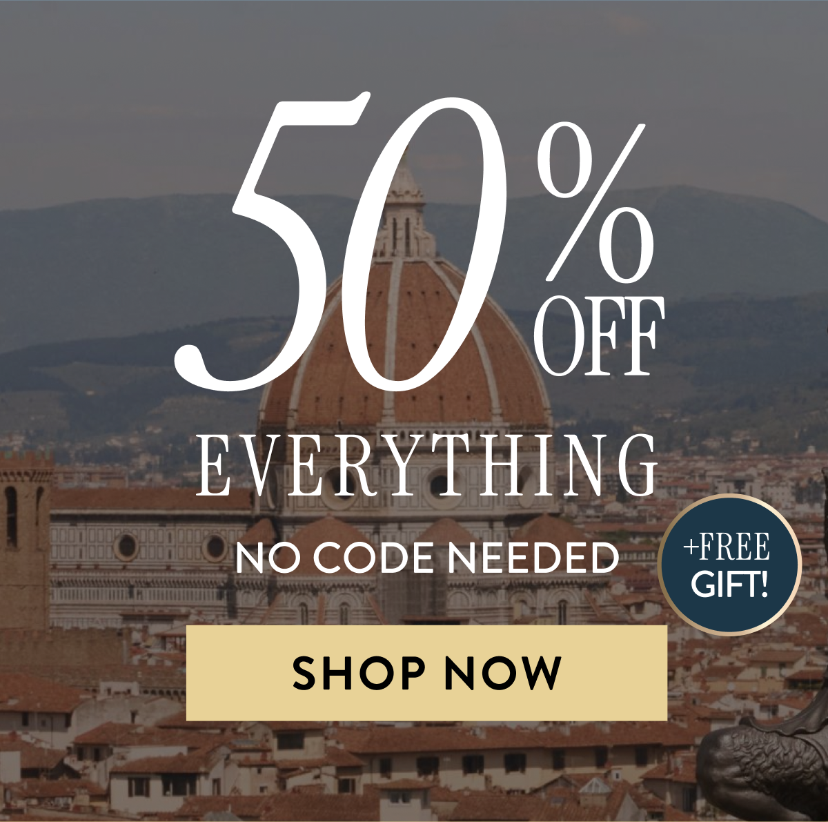 50% Off Everything | No Code Needed | Shop Now