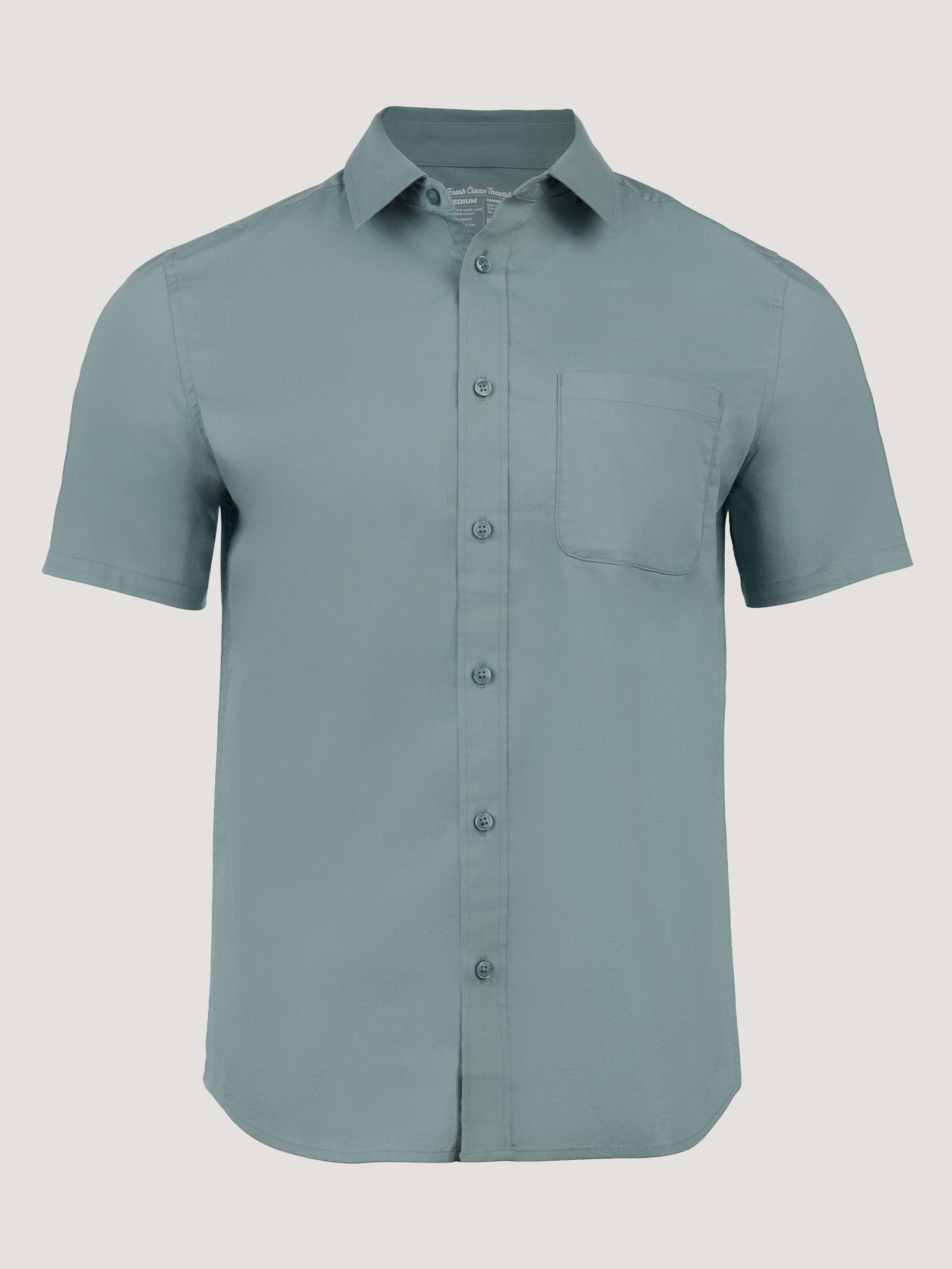 Image of Harbor Mist All Day Short Sleeve Shirt